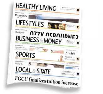 The News-Press: Navigate by color
