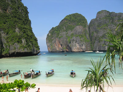 Phi Phi Le's hidden cove
